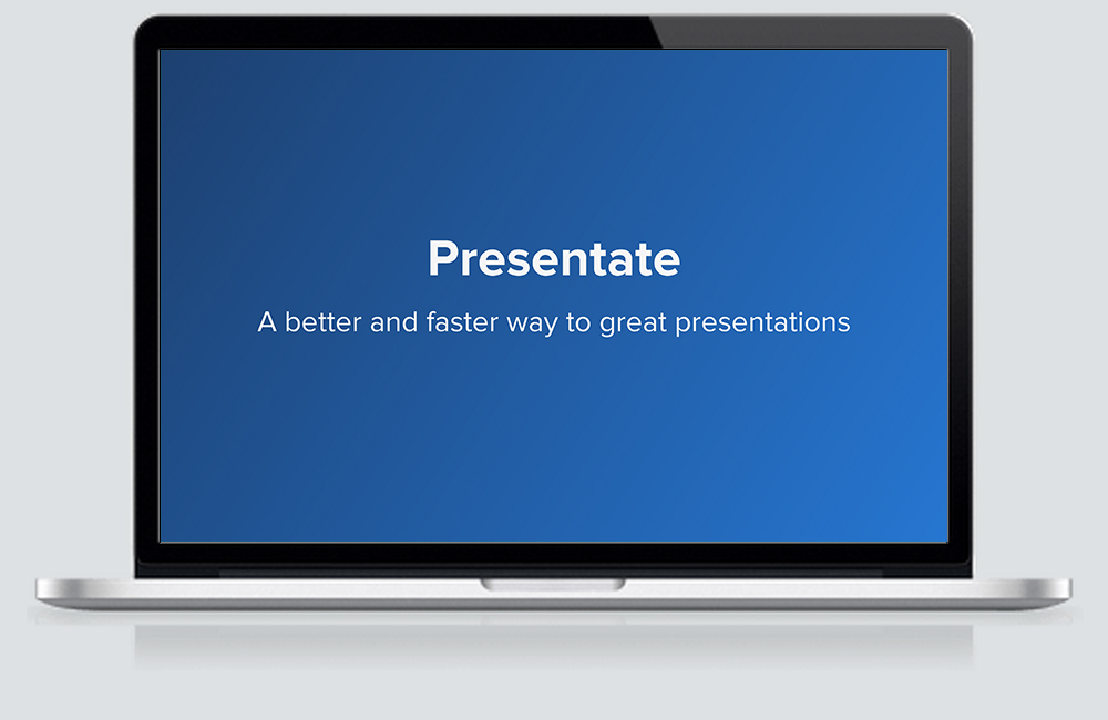 موقع presentate.com الذي يوفر أداة مجانية لإنشاء ومشاركة العروض التقديمية على الإنترنت بكل سهولة